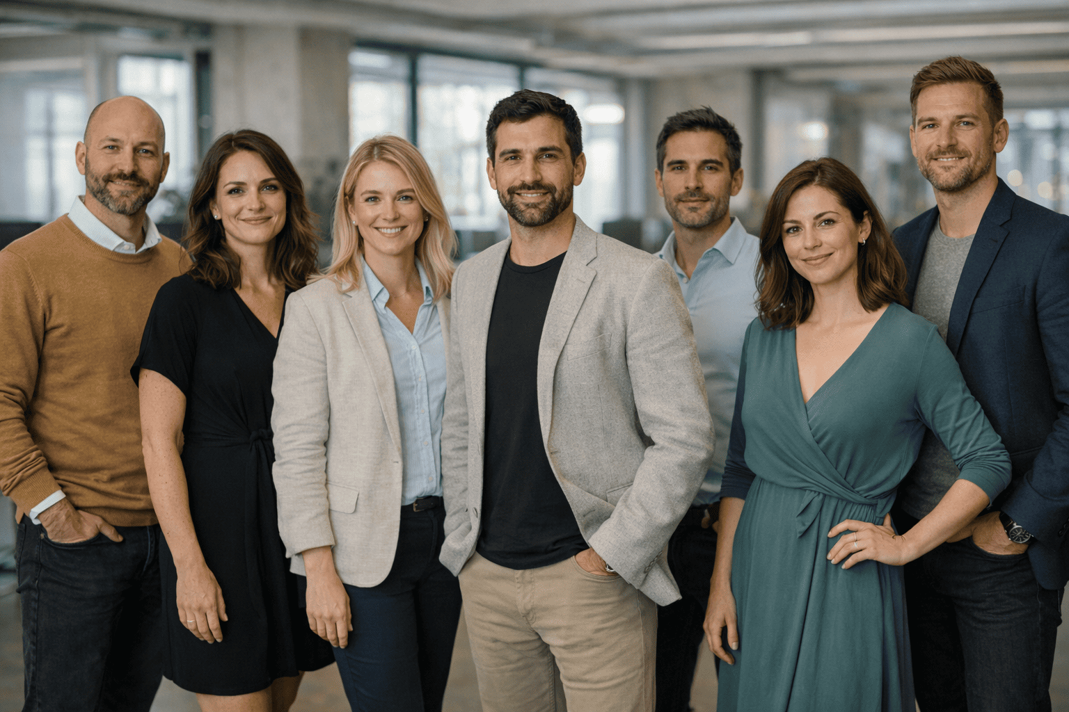 Team working on AI trading platform — Värdinsk